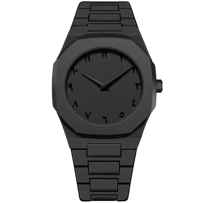 Black Aura Arabic Watch